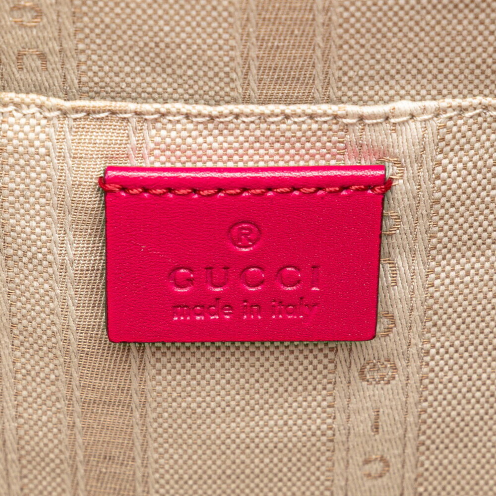 Gucci Diamante Pink Shoulder Bag Leather - Picture 8 of 8